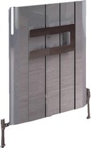 Design radiator horizontaal aluminium Gepolijst aluminium 60x47cm538 watt- Eastbrook Peretti