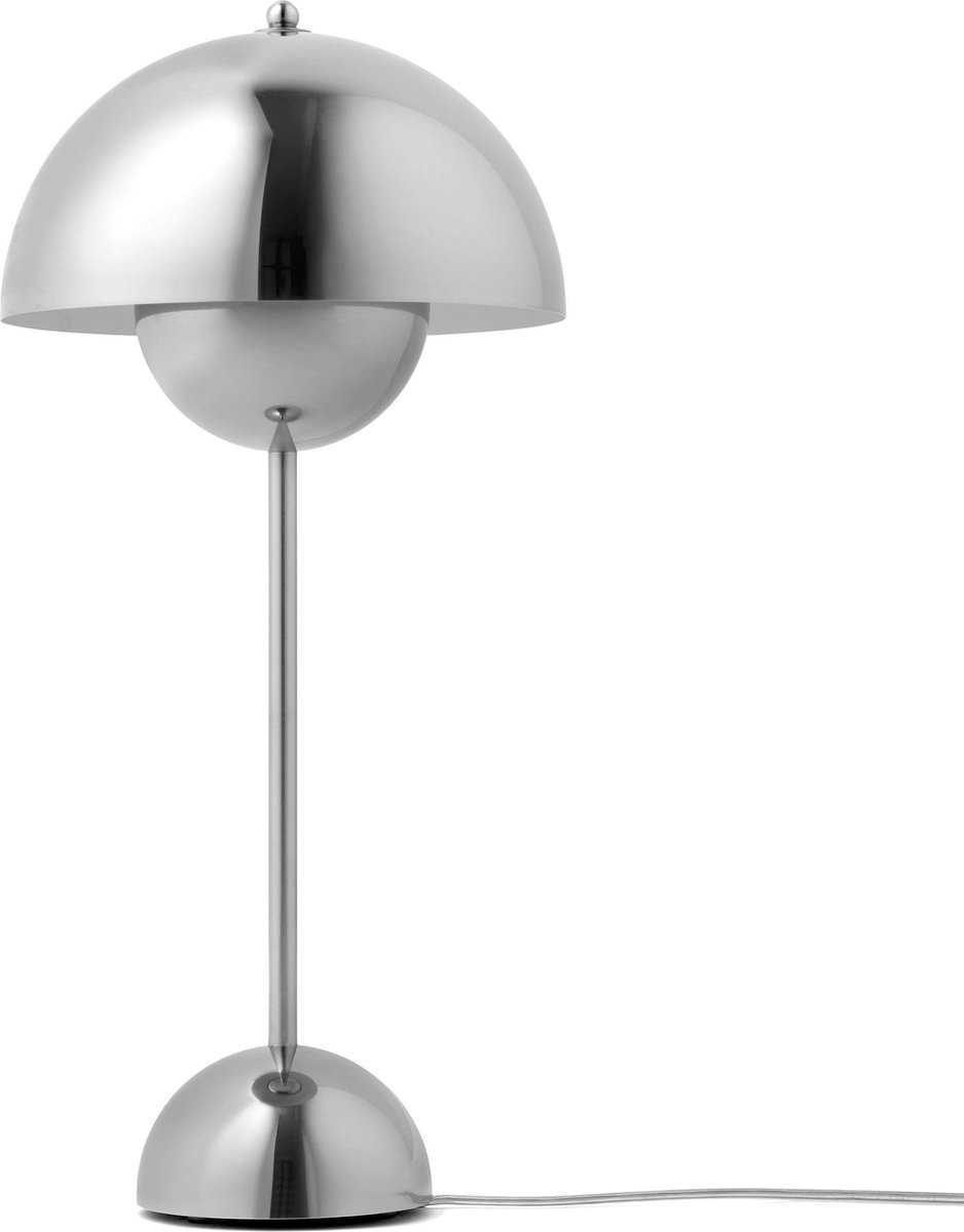 &Tradition Flowerpot VP3 Tafellamp – Roestvrij staal