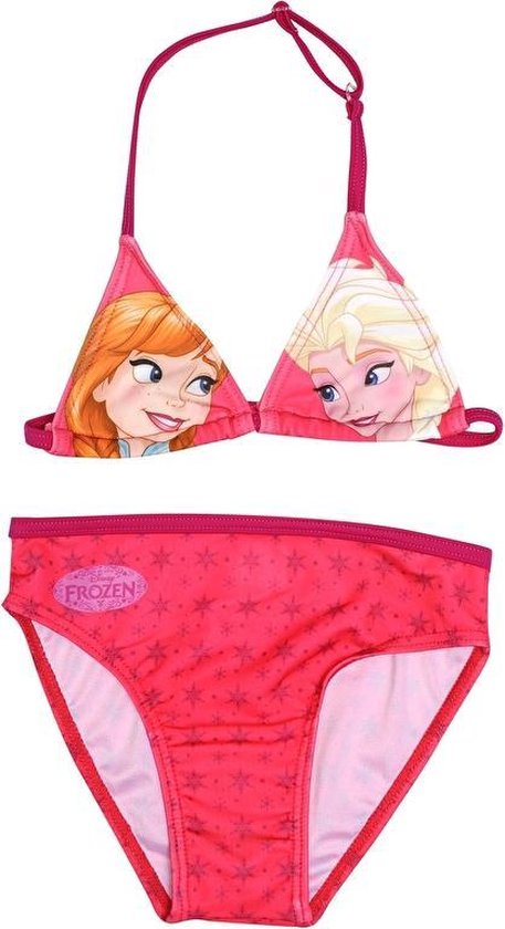 overeenkomst kleuring Medewerker Disney Frozen bikini roze maat 116 | bol.com