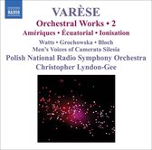 Polish National Radio Symphony Orchestra, Christopher Lyndon-Gee - Varèse: Orchestral Works Volume 2 (CD)