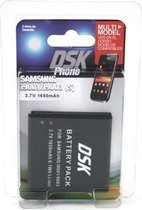 DSK 40201 Lithium-Ion 1650mAh 3.7V oplaadbare batterij/accu