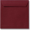 Envelop 17 x 17 Donkerrood, 60 stuks