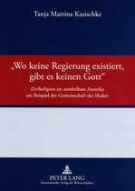 wo Keine Regierung Existiert, Gibt Es Keinen Gott