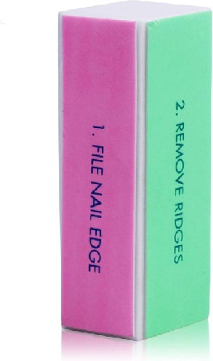 Goedkoopste KELERINO. Nagelvijl voor mooie natuurlijke nagels - 4 verschillende zijdes