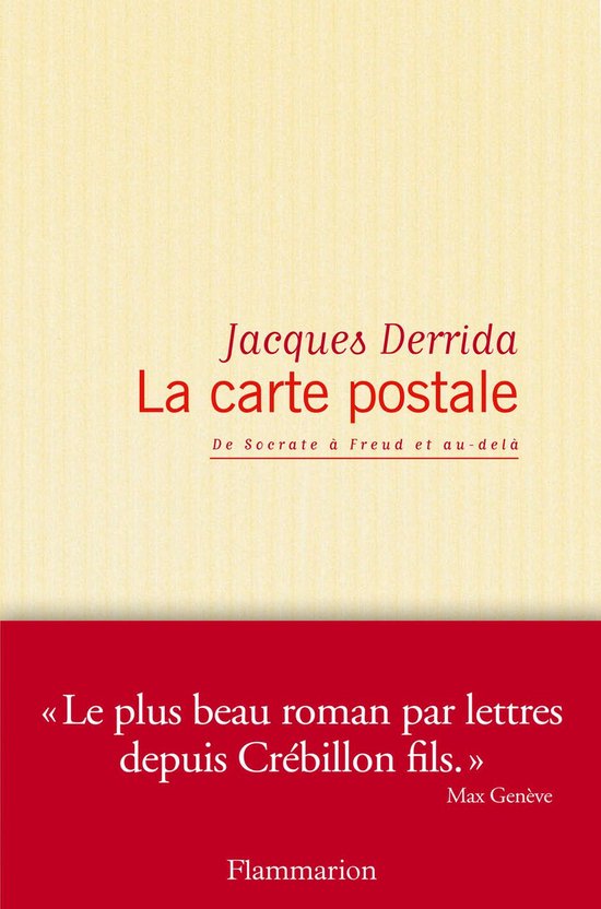 La Carte postale. De Socrate à Freud et au-delà