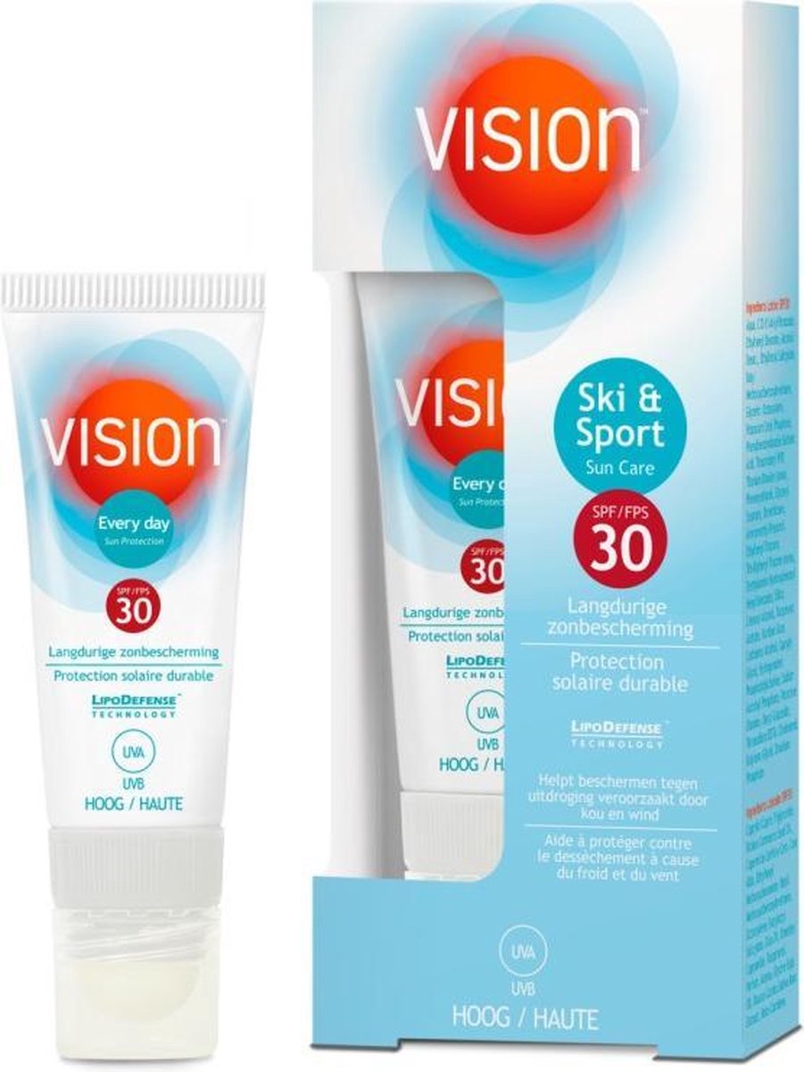 Vision Ski & Sport 2in1 Zonnebrand SPF 30 20 ml