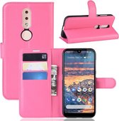 Book Case - Nokia 4.2 Hoesje - Roze