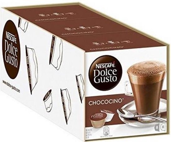 Capsule Dolce Gusto chocolat Chococino de Nescafe - x16