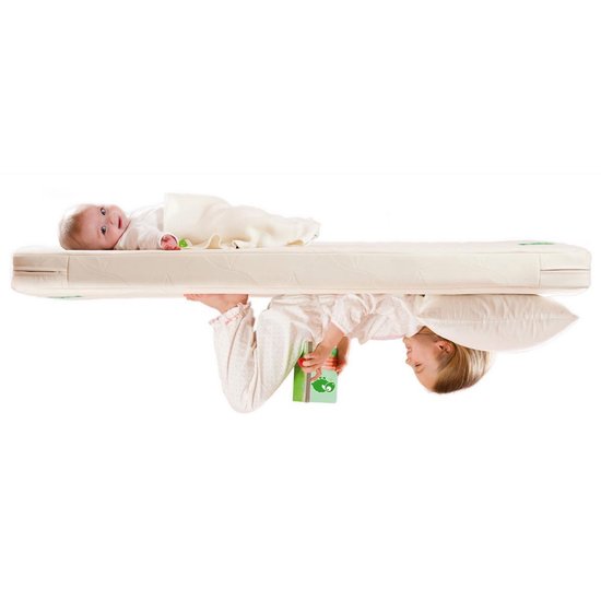 The Little Green Sheep Natural matras junior Toddler 70x160cm to fit IKEA |  bol