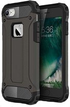iPhone 7 4.7 protection Hoesje Slim Body Armor Case Hybrid Case zwart