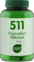 AOV 511 Magnesium Pidolaat  35 mg  - 90 vegacaps - Mineralen - Voedingssupplementen