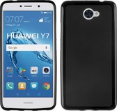 MP Case zwart back cover voor Huawei Y7 Prime - Achterkant/backcover