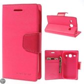 Goospery Sonata Leather case hoesje Samsung Galaxy S3 Neo i9301 Hot Pink