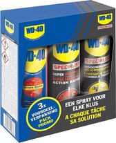 Wd-40 Multi-use / Kruipolie / Siliconenspray 3 In 1 Set 250 Ml