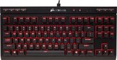 Corsair K63 Compact Red LED - Azerty - Cherry MX Red - Mechanisch Gaming Toetsenbord