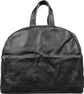 Shabbies-Handtassen-Backpack Medium Hand Buffed-Zwart