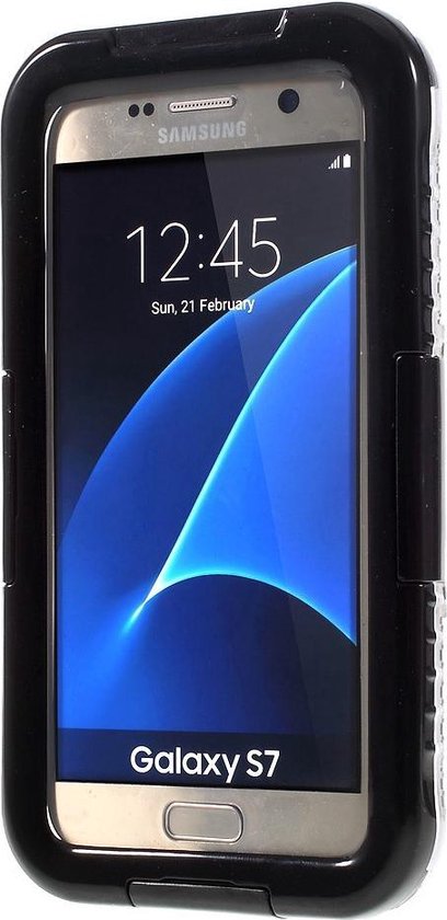 Mus toeter native Samsung Galaxy S7 Waterdicht Hoesje - Zwart | bol.com