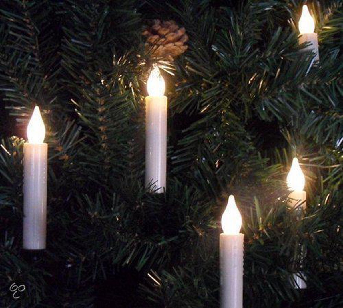 vidaXL Kerstverlichting buiten Kerstverlichting 50 draadloze