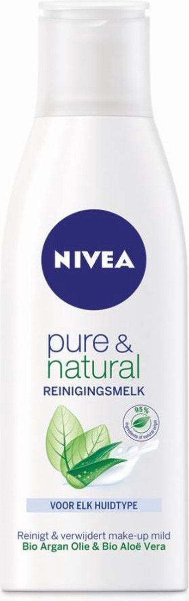 NIVEA Pure & Natural Reinigingsmelk