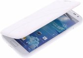 Wit TPU bookcase Motief Samsung Galaxy Core Plus / Trend 3 hoesje