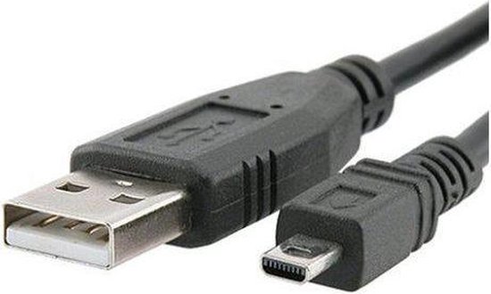 UC-E6 USB Camera datakabel, geschikt voor de Nikon Coolpix L10 - L11 - L12  - L14 - L15... | bol.com