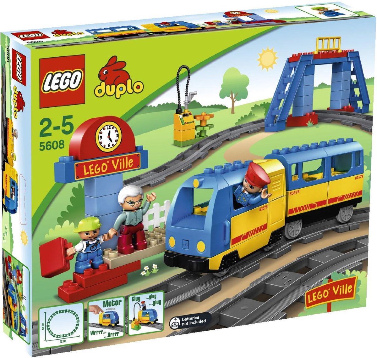 klei elke keer Verslijten LEGO Duplo Ville Trein beginset - 5608 | bol.com
