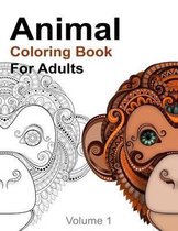 Animal Coloring Book For Adults