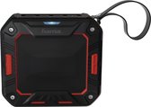 Hama Mobiele Bluetooth-luidspreker "Rockman-S", zwart/rood