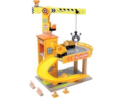 Parkeergarage met Constructie Kraan