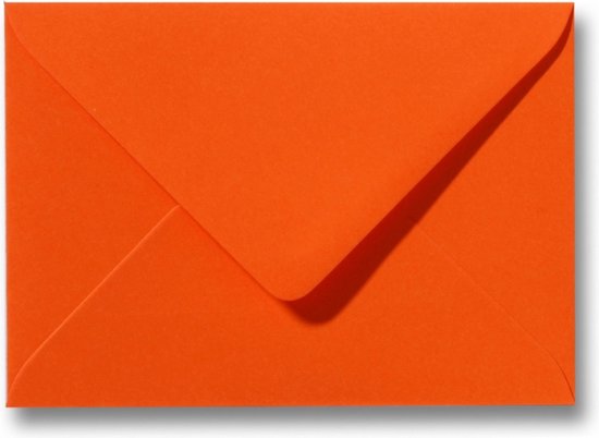 Enveloppe 15,6 X 22 Orange foncé, 60 pièces