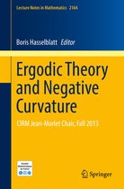 Lecture Notes in Mathematics 2164 - Ergodic Theory and Negative Curvature