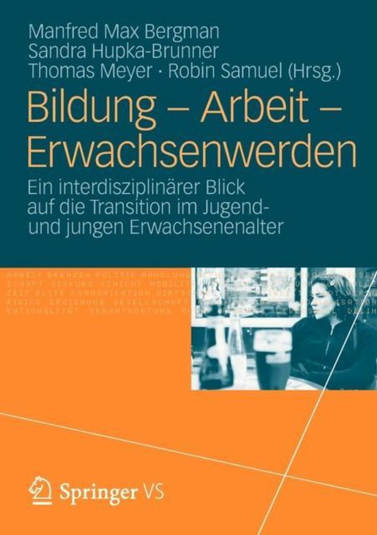 Bildung - Arbeit - Erwachsenwerden - cover