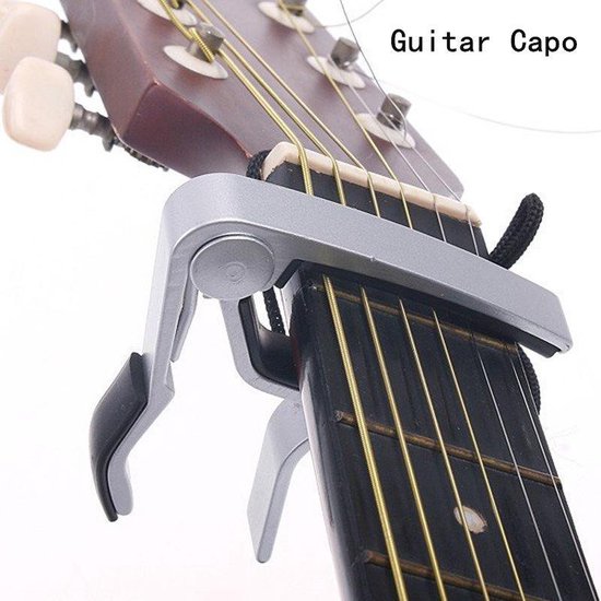 Capodastre / pince pour guitare Musicwise® pour guitares classiques,  électriques et... | bol.com
