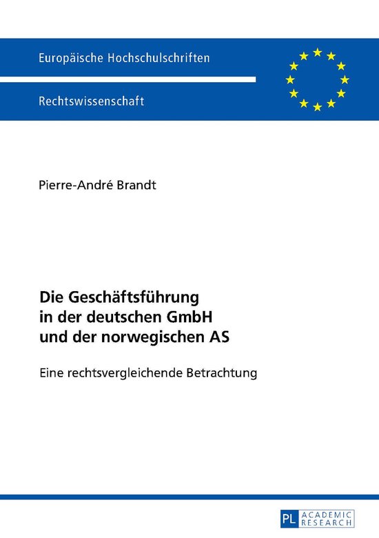 Europaeische Hochschulschriften Recht 5859 - Die Geschaeftsf ... - cover
