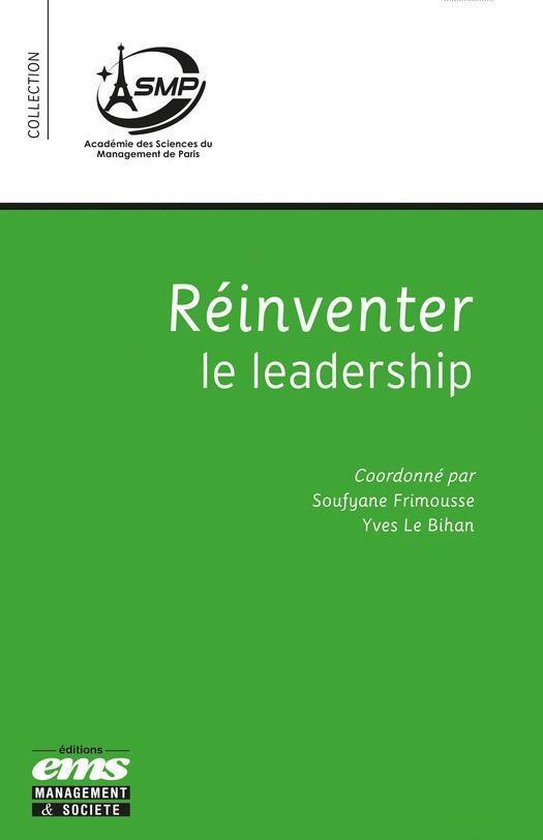 Académie des Sciences de Management de Paris - Réinventer  ... - cover
