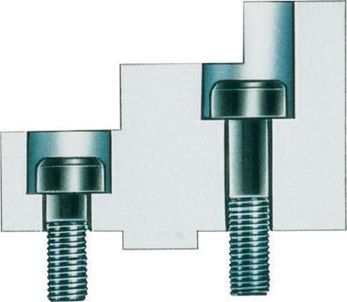 Röhm Bevestigingsschroeven, voor maat 100-140, M8x30, cilindrische centreerrand - 334571