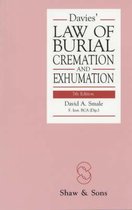 Davies' Law Of Burial, Cremation And Exhumation