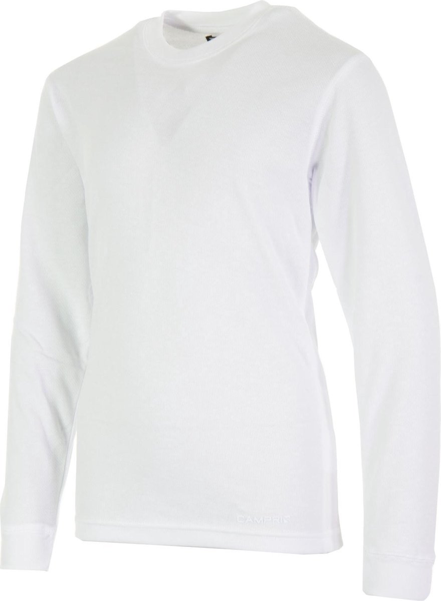 Campri Thermoshirt lange mouw - Sportshirt - Junior - Maat 140 - Wit