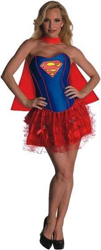 Verbaasd hoofdstuk Guinness sexy carnaval kostuum Super Heroes, Superman vs superwoman. | bol.com