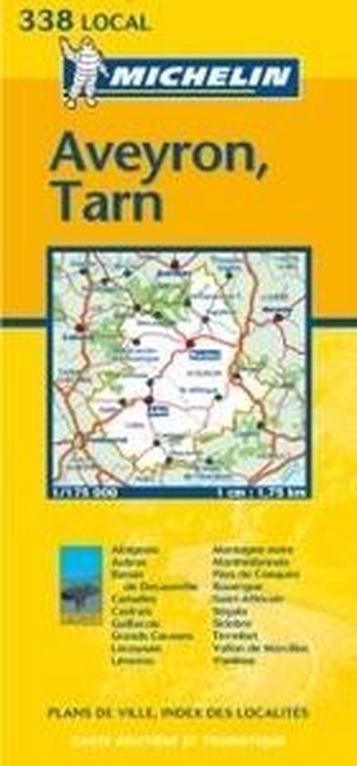 Michelin Aveyron, Tarn - cover