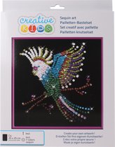 Creative Kids Sequin Art Papegaai 8-delig