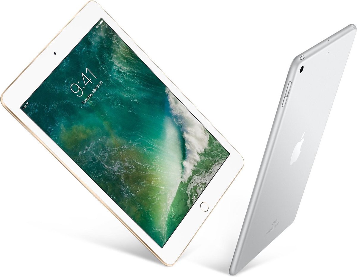 Apple iPad (2017) - 9.7 inch - 32GB - WiFi + Cellular (4G) - Zilver