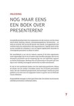 Titelpagina met de titel "NOG MAAR EENS EEN BOEK OVER PRESENTeren?"