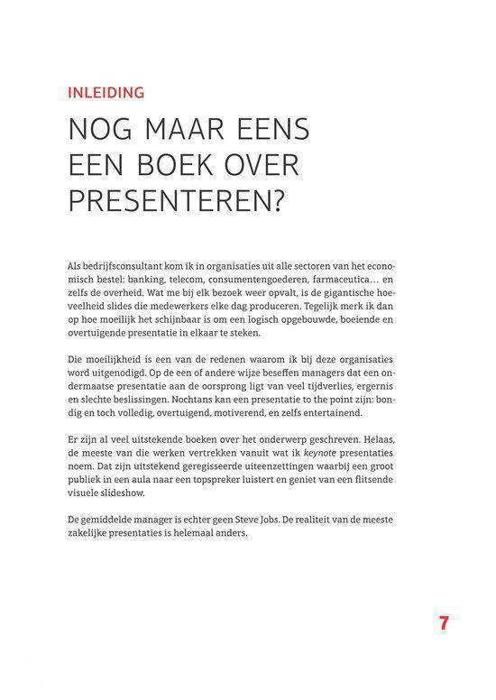 Titelpagina met de titel "NOG MAAR EENS EEN BOEK OVER PRESENTeren?"