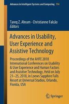 Advances in Intelligent Systems and Computing- Advances in Usability, User Experience and Assistive Technology