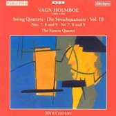 Holmboe: String Quartets Vol 3 / Kontra Quartet