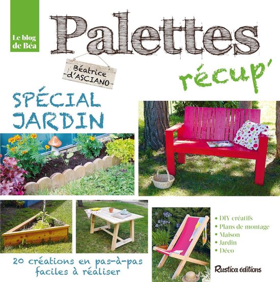 Palettes récup' spécial jardin - cover
