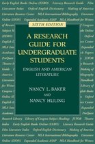 A Research Guide for Undergraduate Students