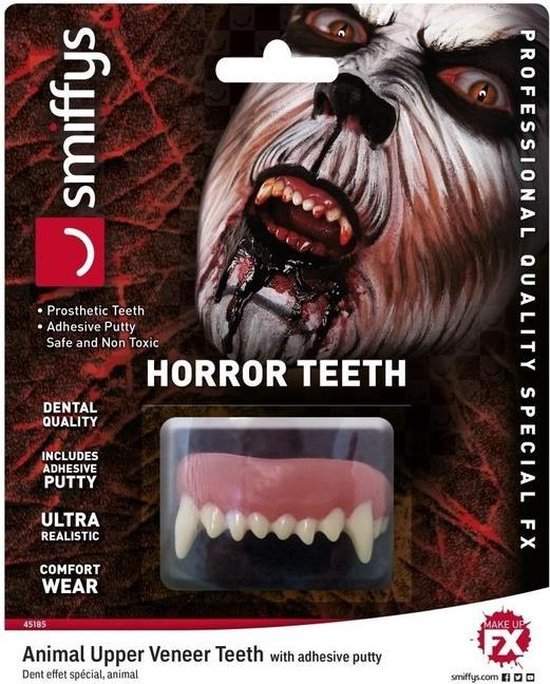 Kenmerkend incompleet Respect Horror gebit weerwolf tanden voor volwassenen | bol.com