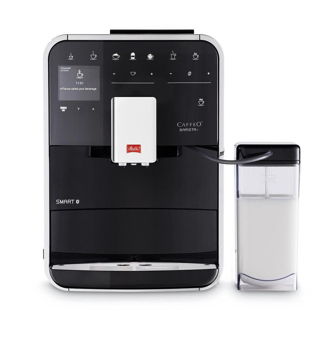 Bol.com Melitta Barista Smart T volautomatische Espressomachine F830-102 zwart aanbieding